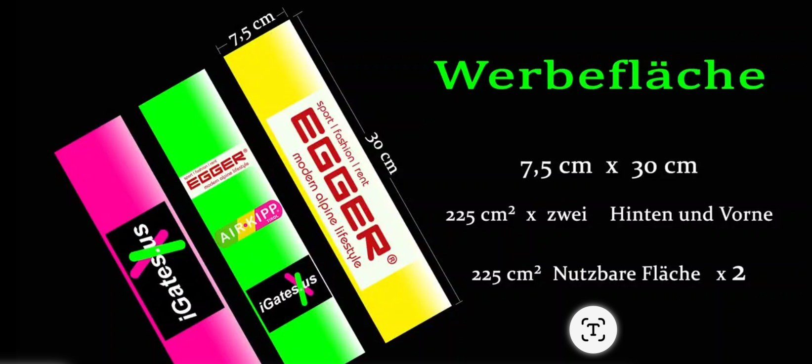 Innovative Advertising sleeves affixed