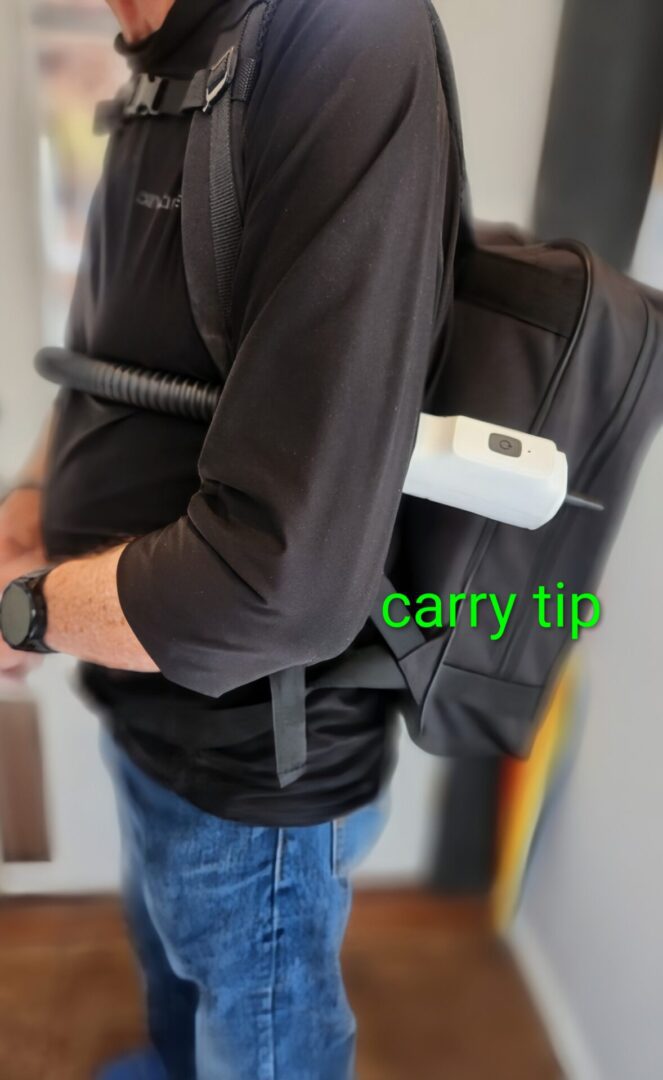 igates infl carry hose side